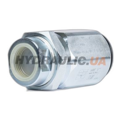 Дроссель масляный для гидравлики-бочка с обратным клапаном VRF | 1" BSP, 160 л/мин, 0,5-250 Бар