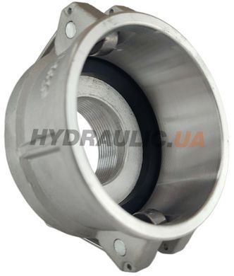 Камлок DR3020 алюміній | розетка 3" (D300 / камлок 75) - внутрішня різьба 2" (50)
