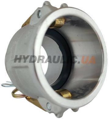 Муфта камлок тип B200 (2") с наружной резьбой, Алюминий, ДУ 50, диаметр резьбы G 2"