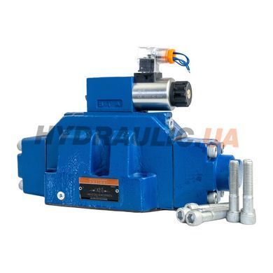 Гідророзподільник H4WEH25C-3XC-W220R-N9Z5L двопозиційний, золотник C, Ду 25, 650 л/хв, 350 бар, 220 В змінного струму з випрямлячем | Oleodinamica Mozioni, Італія