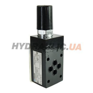 Клапан запобіжний модульного монтажу UZPR-6-42/50-2ATBT Ponar, NG6, 50 bar, канали A&rarr;T + B&rarr;T