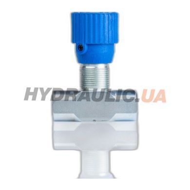 Дроссель масляный для гидравлики без обратного клапана VRFB 90&deg; | 1/4" BSP, 15 л/мин, 350 Бар