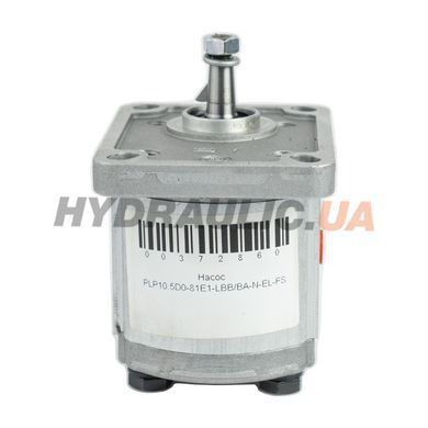 Насос шестеренний PLP10.5D0-81E1-LBB/BA-N-EL-FS 0372860 CASAPPA / 5,34 см3; 250 БАР; 650-4000 об/хв; фланець європейський 1 група (E1); вал європейський конічний 1:8 (81)