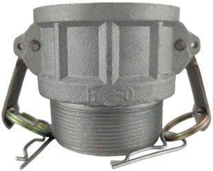 Муфта (розетка) Соединение Камлок (CAMLOCK) тип B &mdash; стыковочная муфта с наружной резьбой BSPT БРС