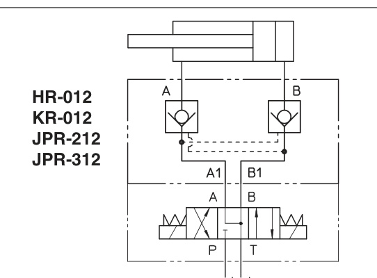Гідравлічна схема ATOS KR-012/4-35