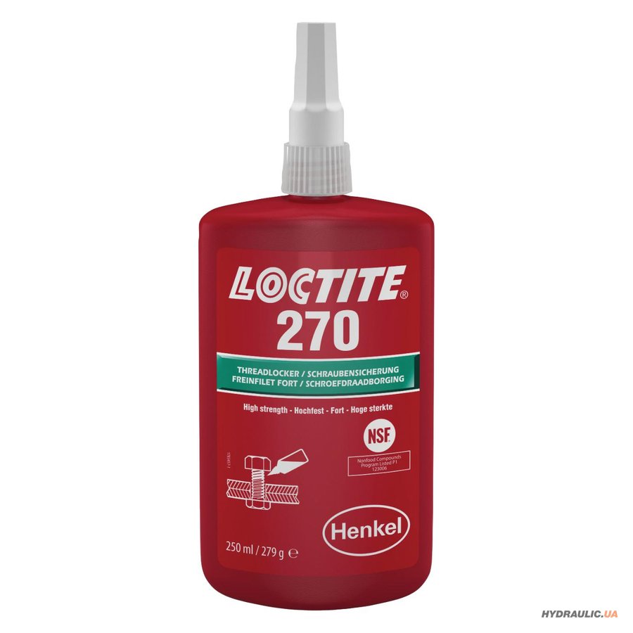 Фіксатор різьби Loctite 270 у флаконі 250 мл